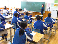 ひろまる整骨院 御津金川 子どもたちへの指導